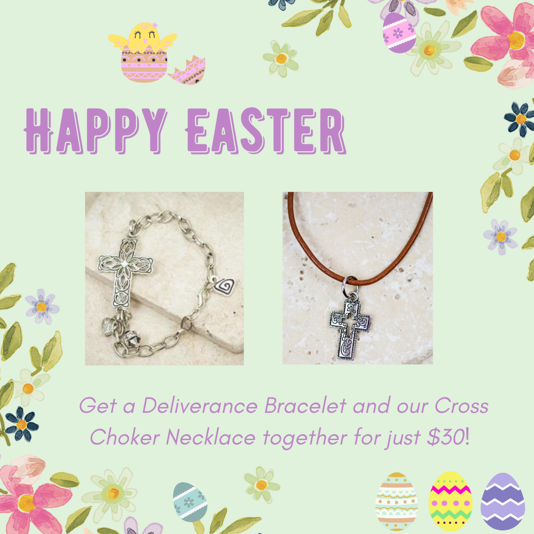 Deliverance Bracelet & Cross Necklace