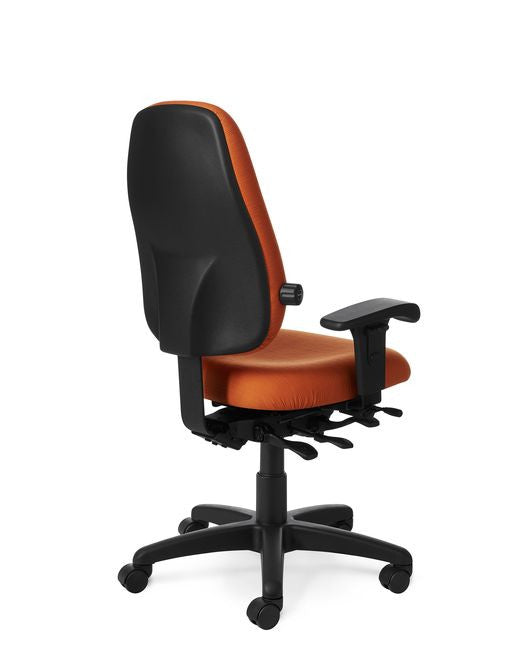 edium back posture task office chair