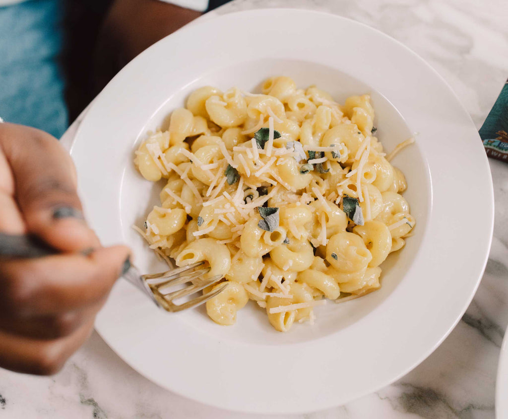 Vegan Pumpkin Alfredo Pasta Recipe