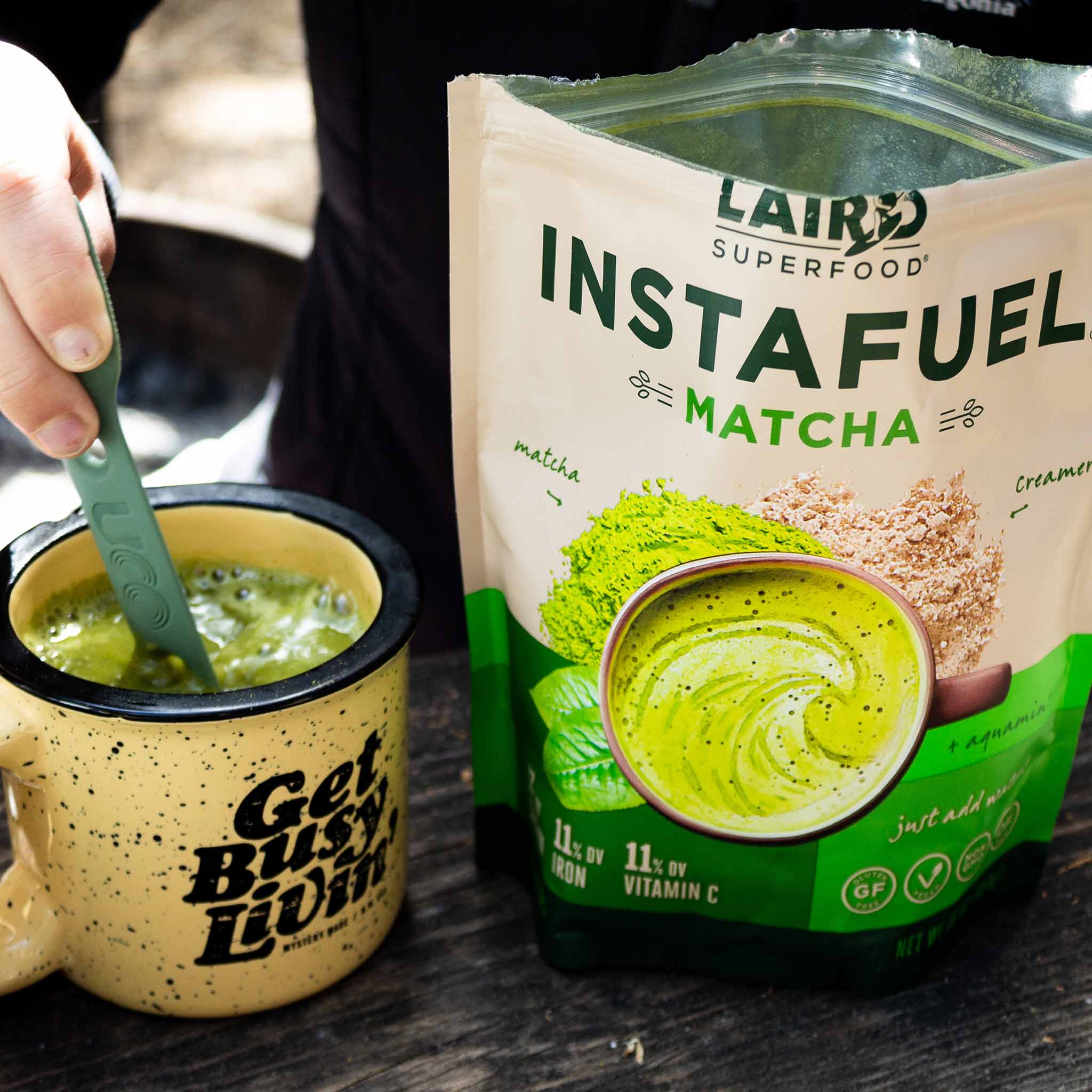 Matcha Instafuel Matcha Green Tea Latte Laird Superfood