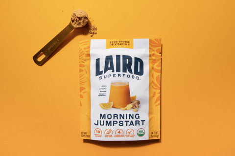 Laird Superfood Morning Jumpstart with Spoon and Powder
