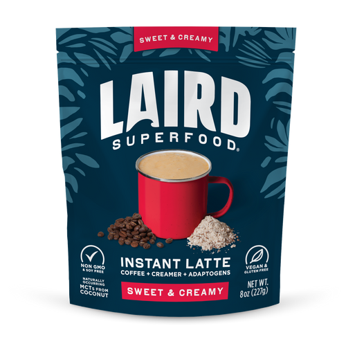 Make a delicious superfood latte in seconds! All you need is hot water to enjoy a luxury latte made from our Sweet & Creamy Superfood Creamer and freeze-dried premium coffee. The best part? It’s boosted with four revered functional mushrooms.