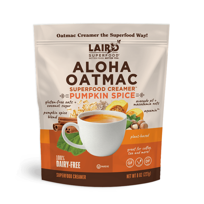 Pumpkin Spice Oat Macadamia Coffee Creamer Laird Superfood