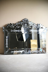 Large Venetian Style Mirror