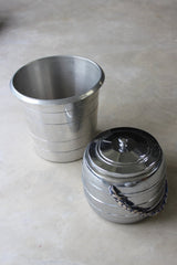 Vintage Chrome Wine Cooler & Ice Bucket