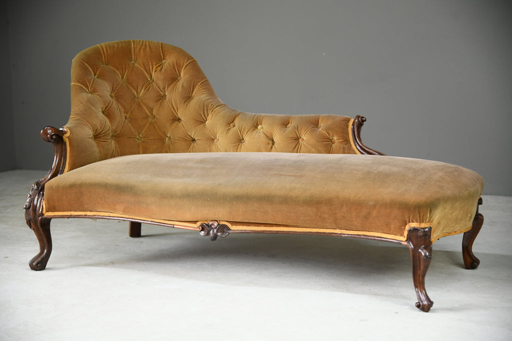 button back chaise longue