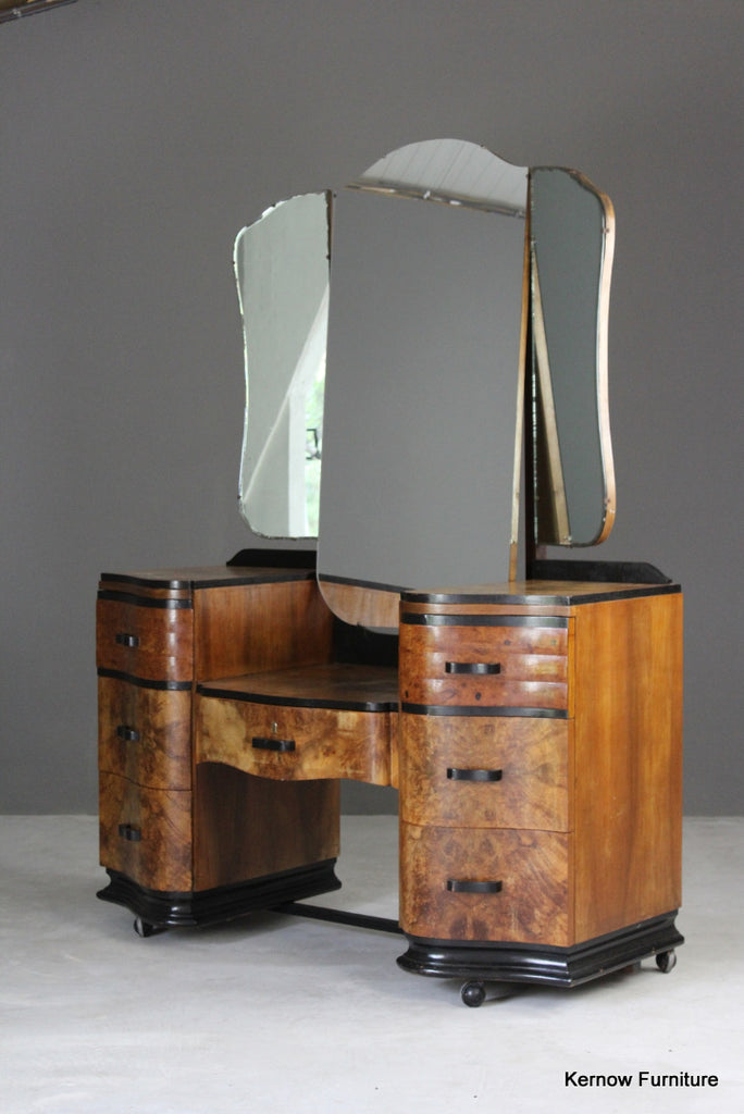 art deco dressing table