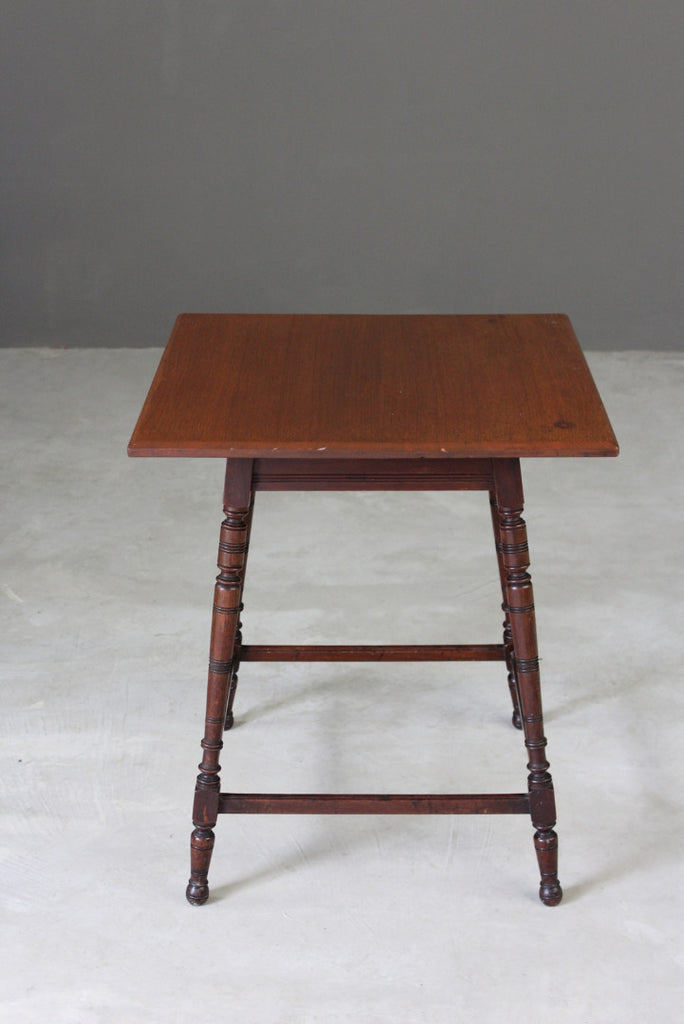 Victorian Mahogany Square Side Table