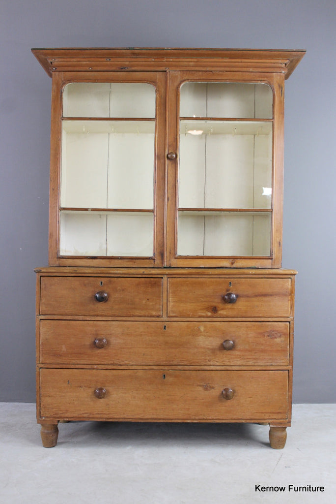 Antique Pine Kitchen Dresser