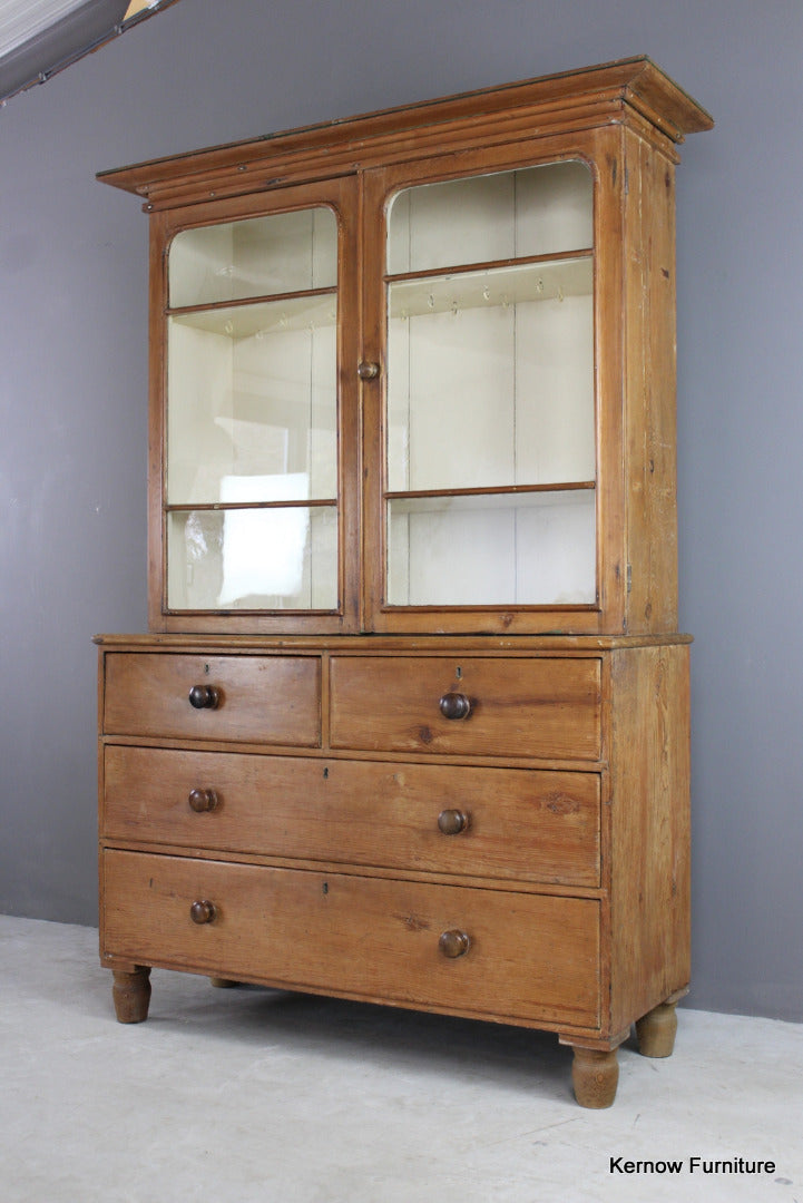 Antique Pine Kitchen Dresser