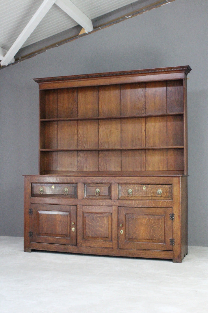 Antique Georgian Oak Welsh Dresser