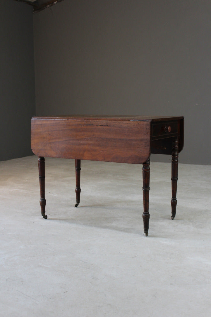 Antique Mahogany Pembroke Drop Leaf Table