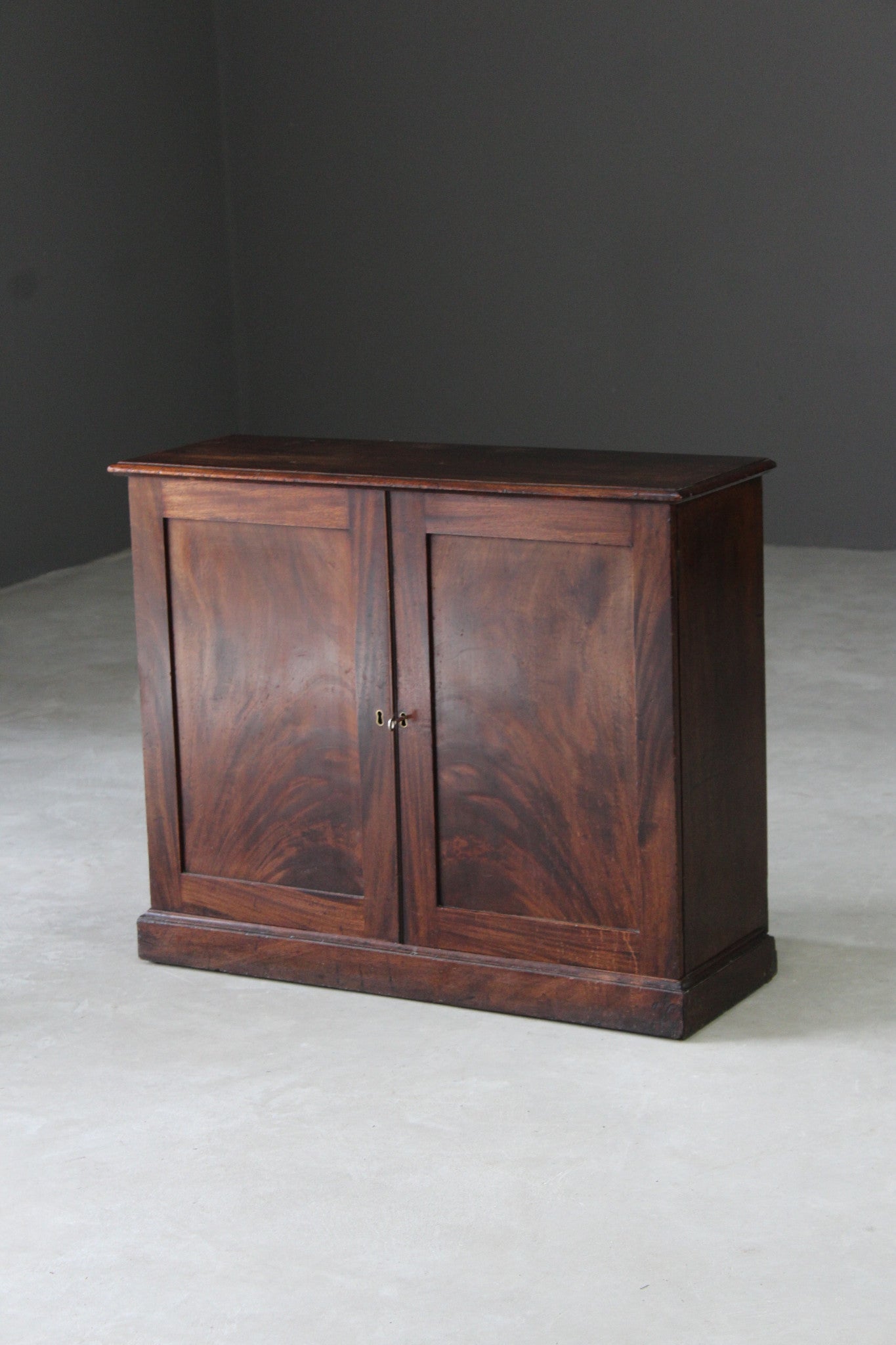 Antique Small Mahogany Cupboard