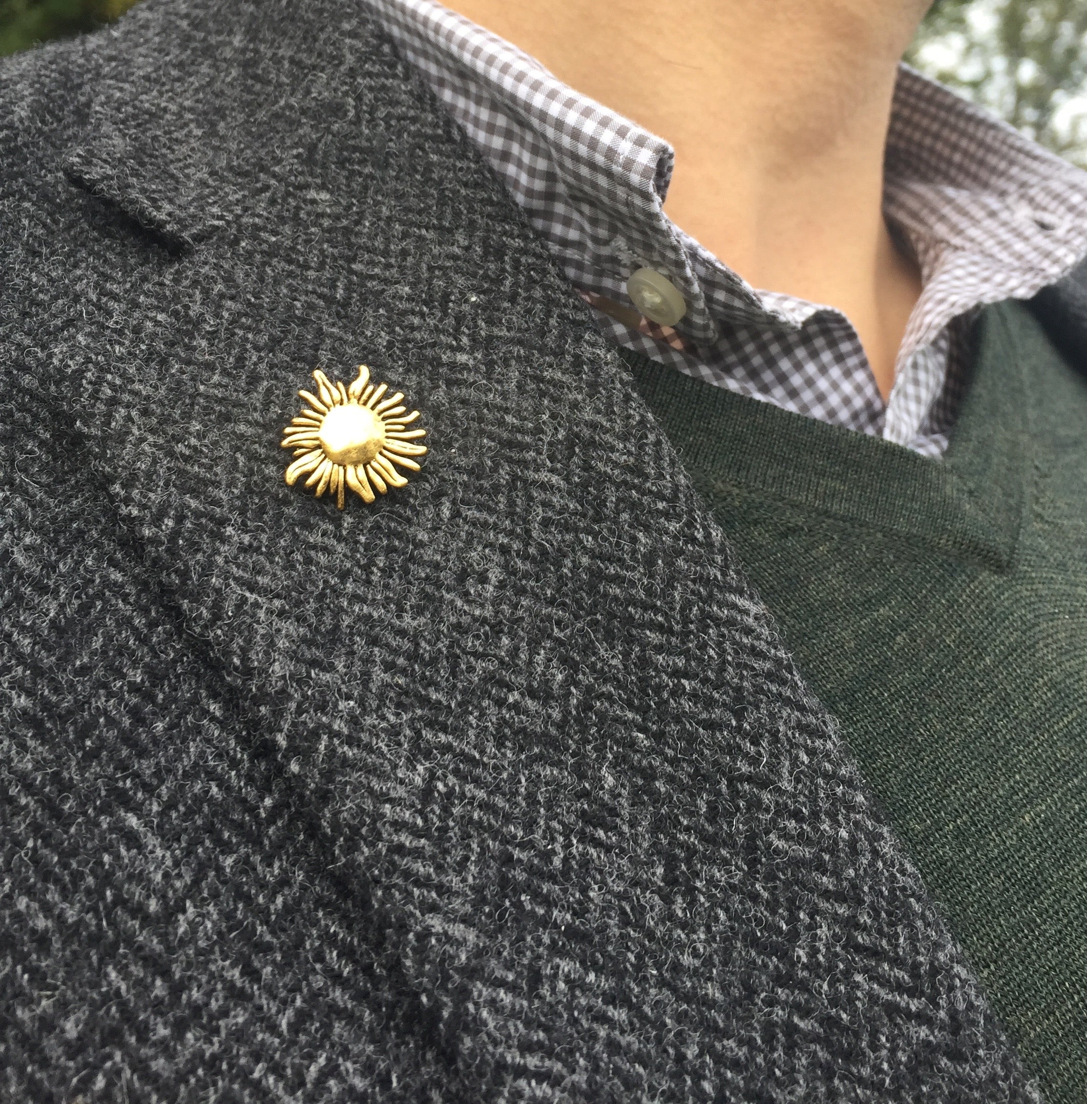 Sunflower Pin