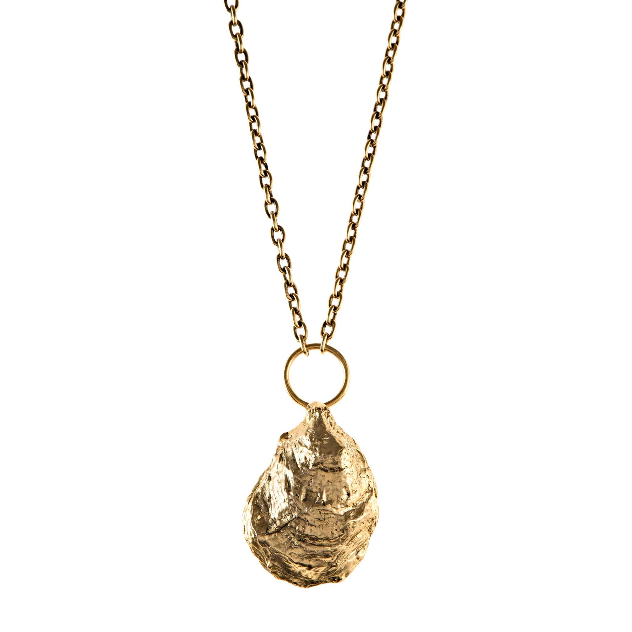 Oyster Long Pendant Necklace