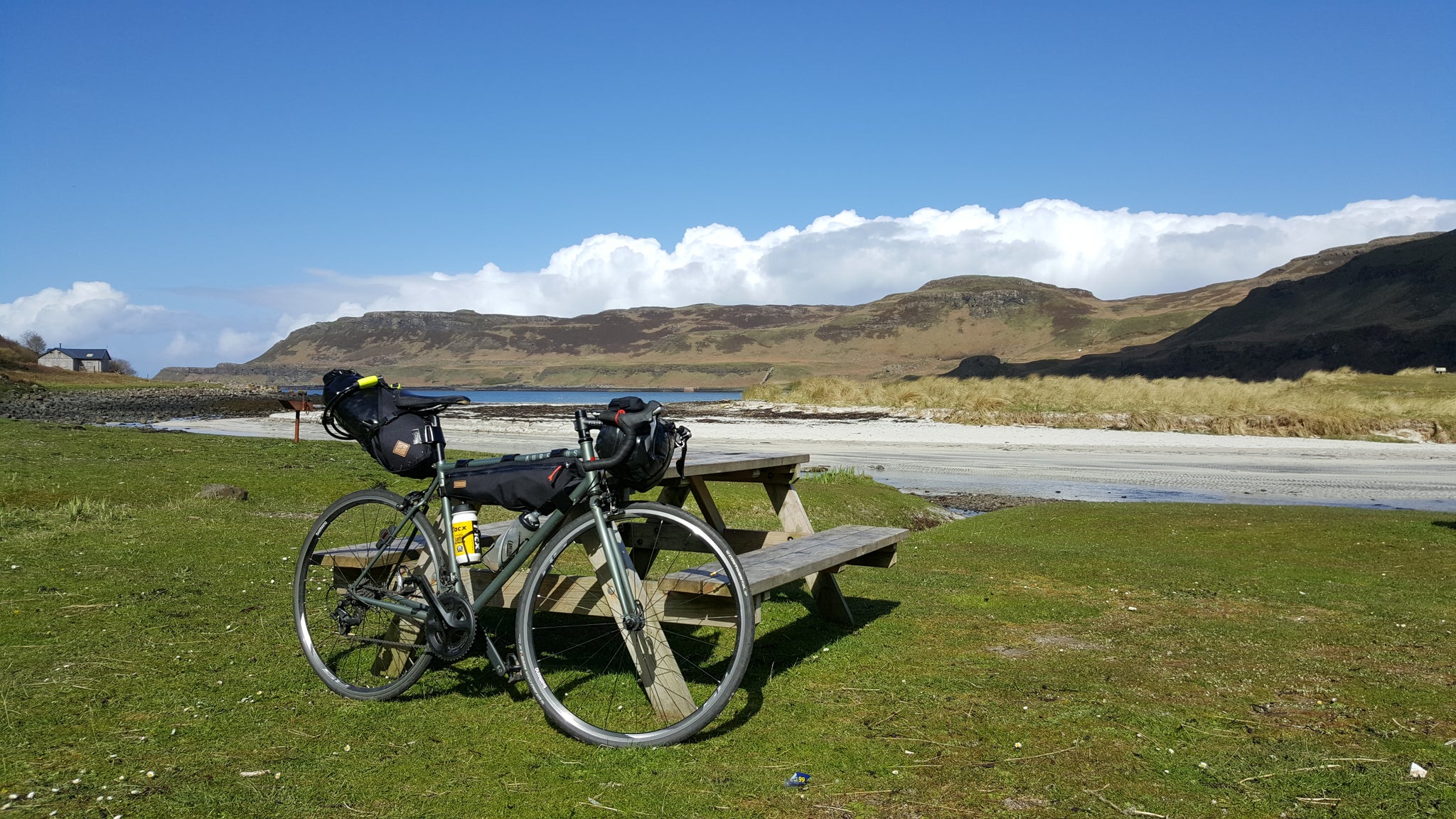 restrap bikepacking scotland mull riding solo