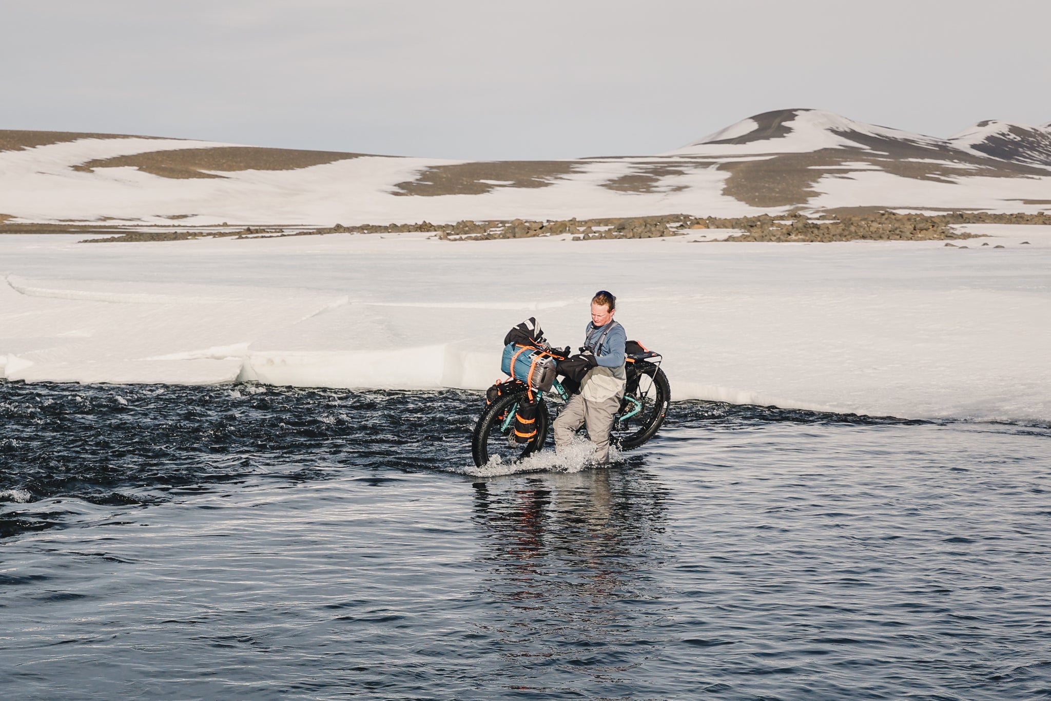 joffrey maluski iceland winter bikepacking