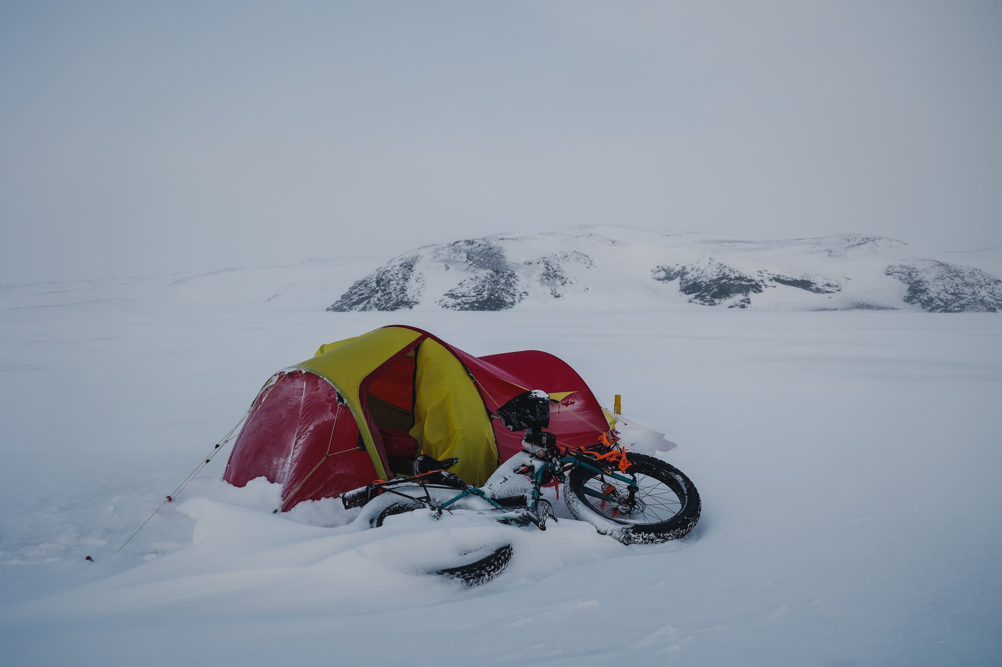 bikepacking iceland joffrey maluski winter riding