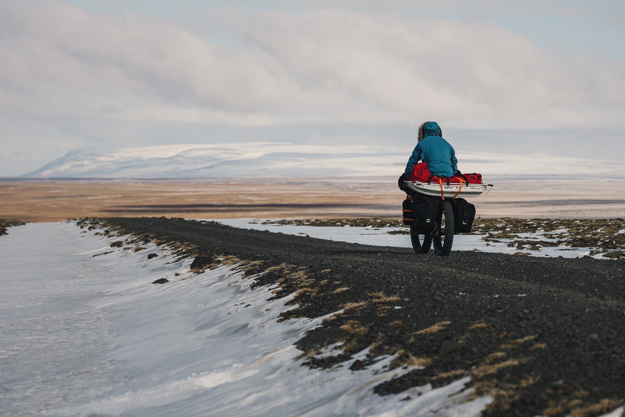 joffrey maluski iceland winter bikepacking