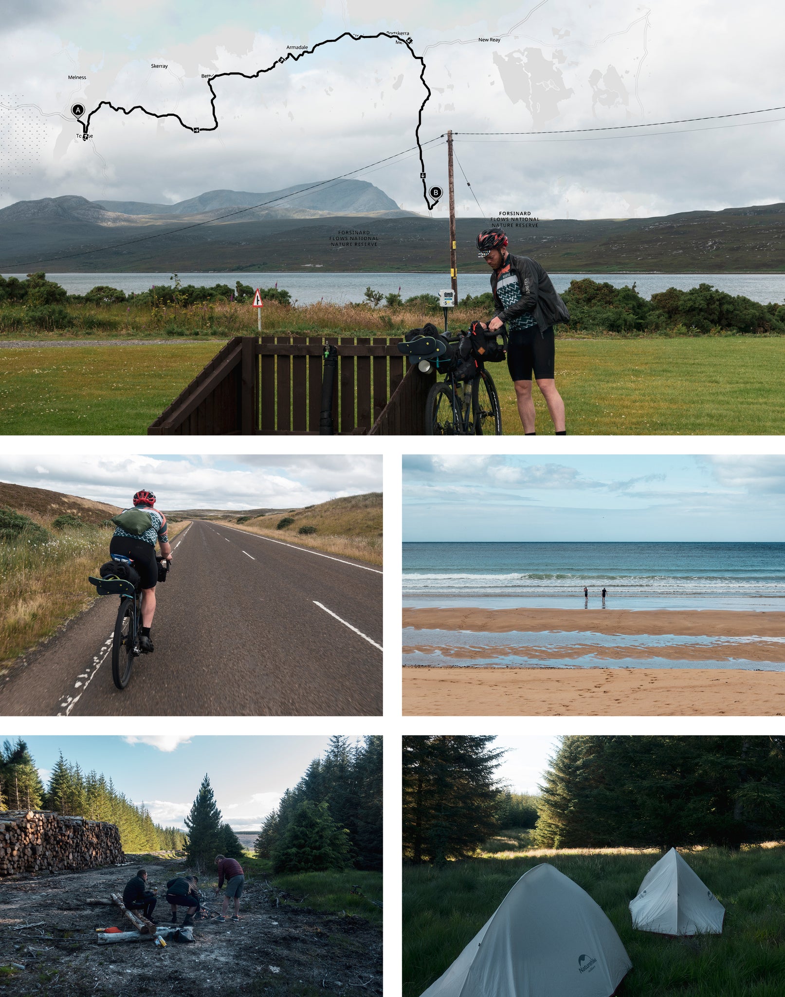 restrap scotland north coast 500 route bikepacking