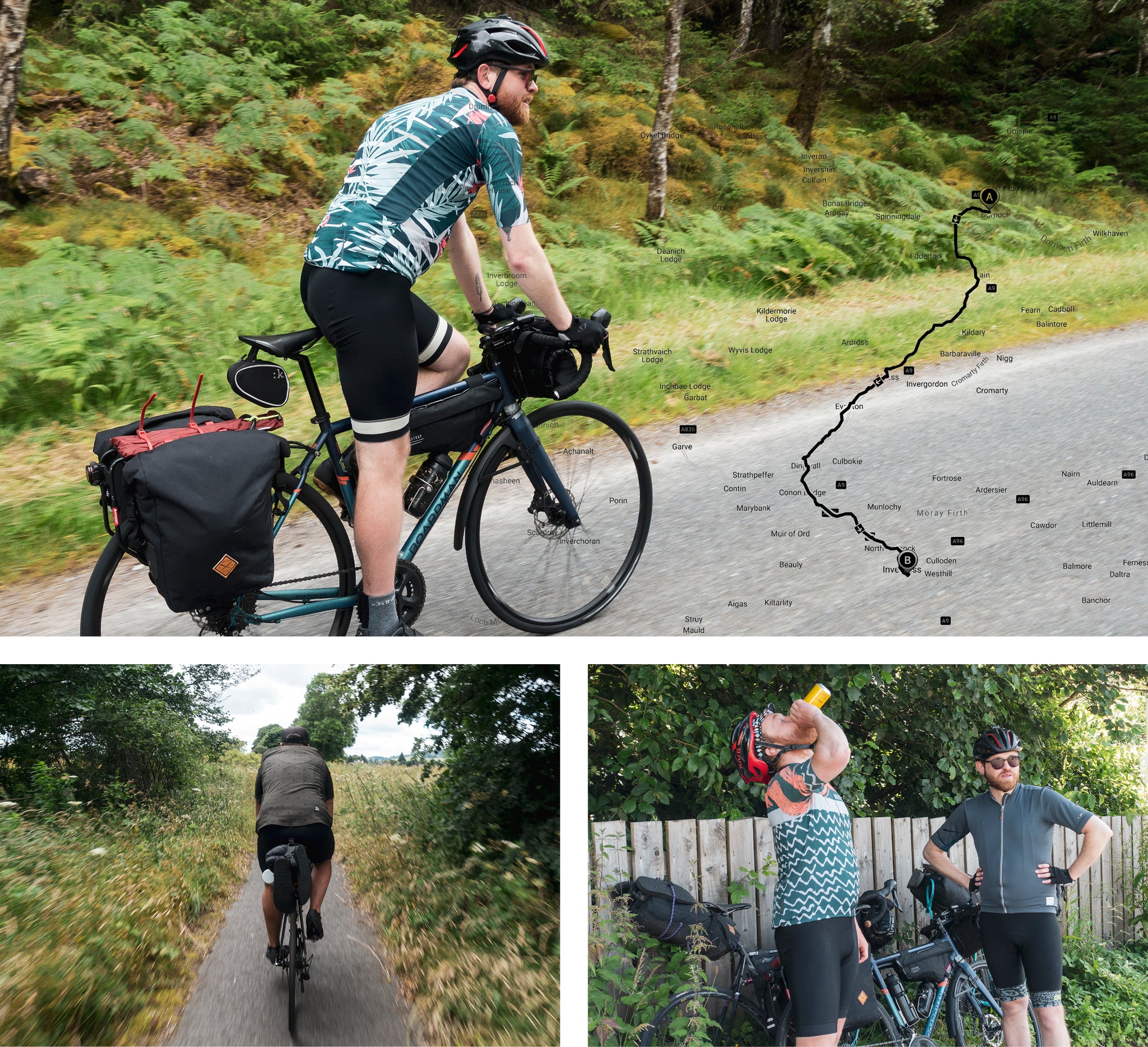 restrap scotland north coast 500 route bikepacking