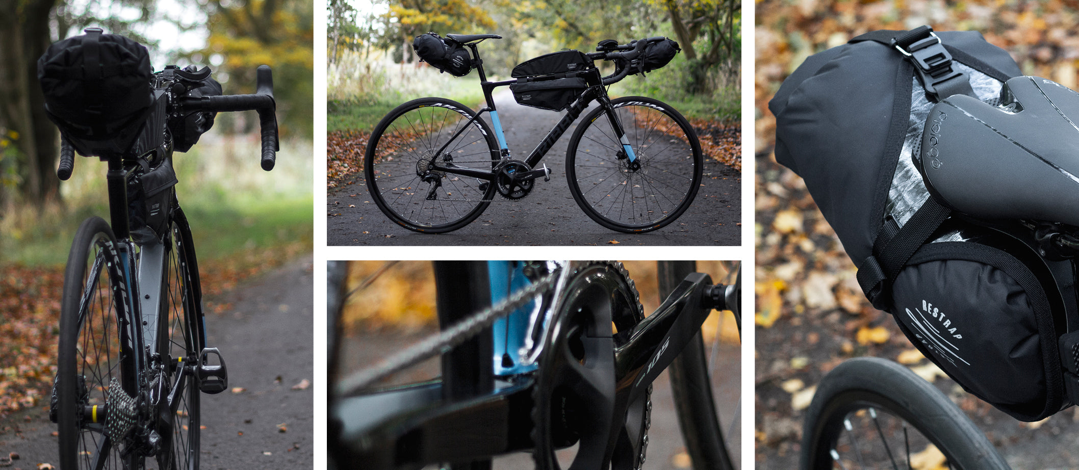 restrap adventure race aero frame bag