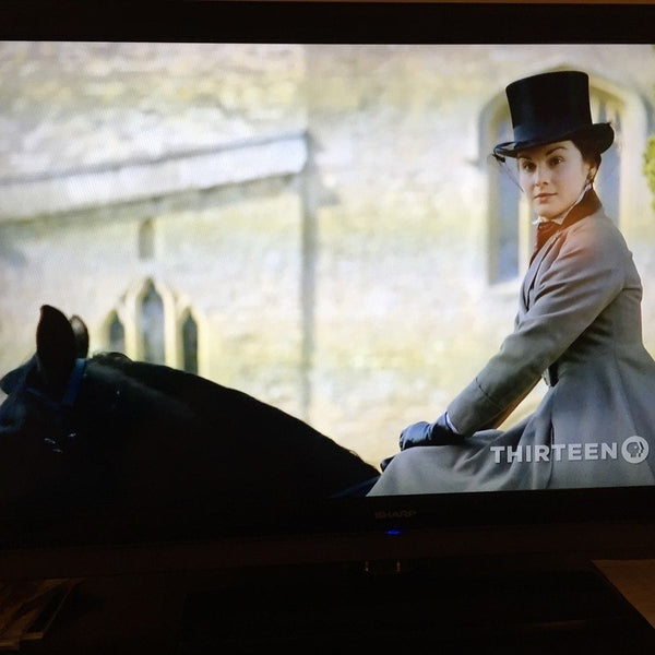 Lady Mary Crawley Dressed to Ride to Hounds