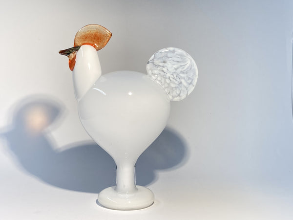 Aapiskukko White Rooster 2001年 イッタラ バード Iittala ガラス ...