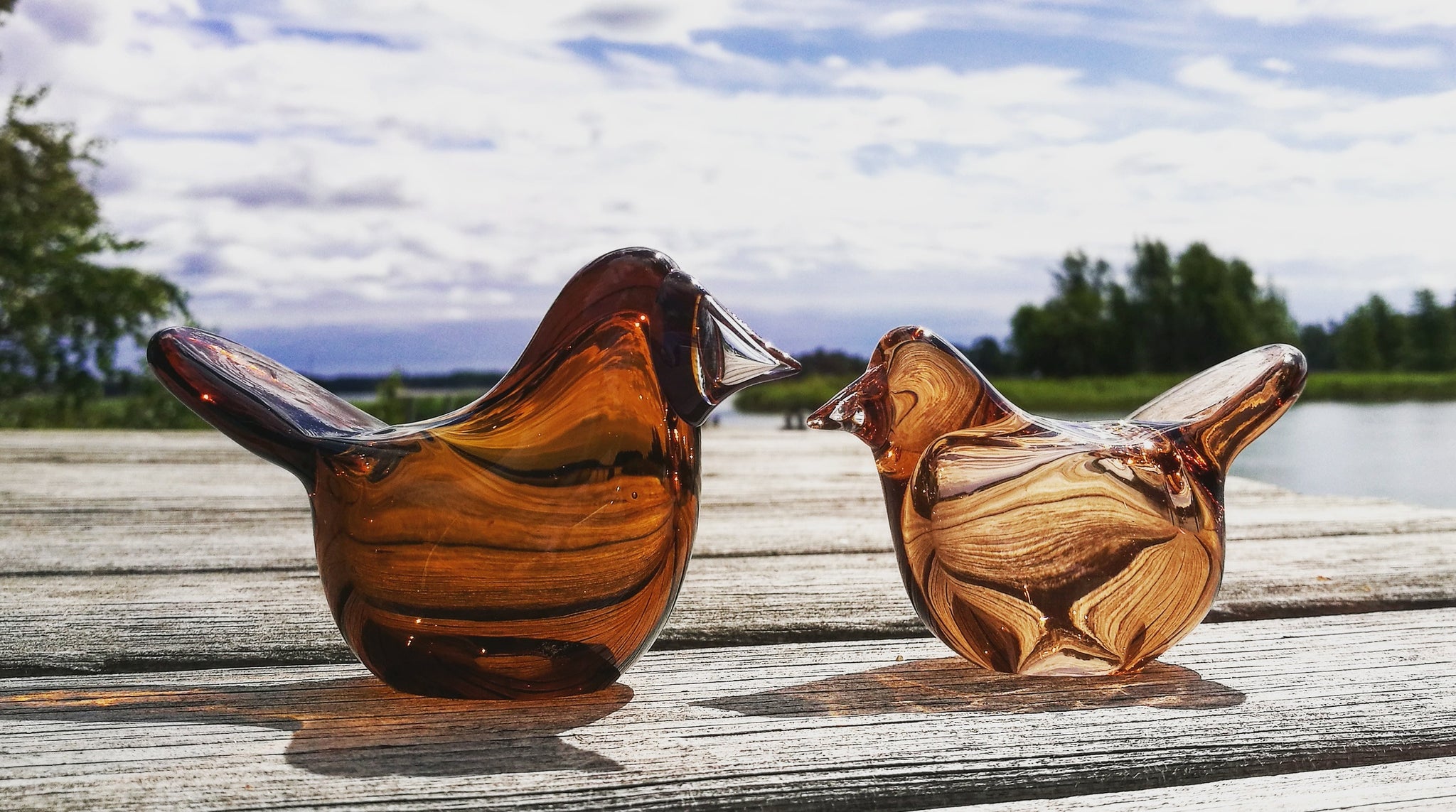 Birds by Toikka, Moomin mugs, Finnish design glass store Damsténs