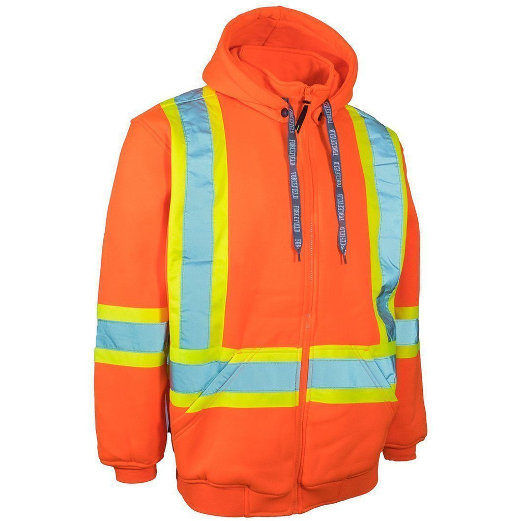 Forcefield Hi-Vis Safety Hoodie with a Detachable Hood 024-P844 – WORK ...