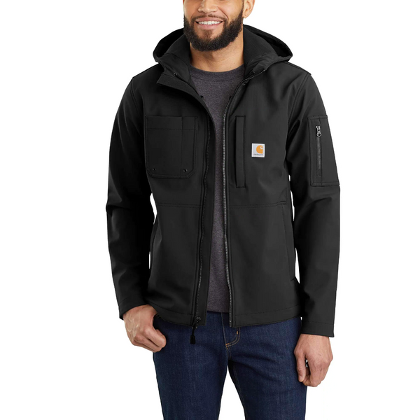 Carhartt Rain Defender® Relaxed Fit Midweight Softshell Hooded Jacket ...