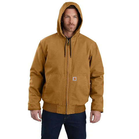 Carhartt Loose Fit Washed Duck Insulated Active Jacet - 104050 – WORK N ...