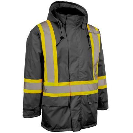 Forcefield Hi Vis Insulated Miners Jacket – Worknwear.ca