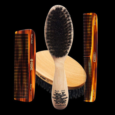 Beard brushes and combs