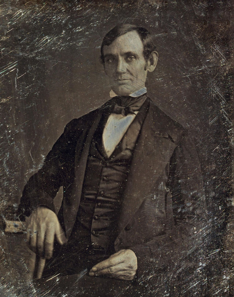 Abe Lincoln without a beard