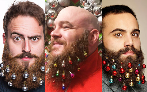 Beard Ornaments seasonal crazy beard style