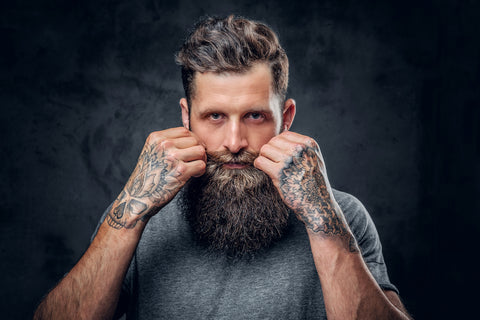 Best Long Beard Styles - The Handlebar