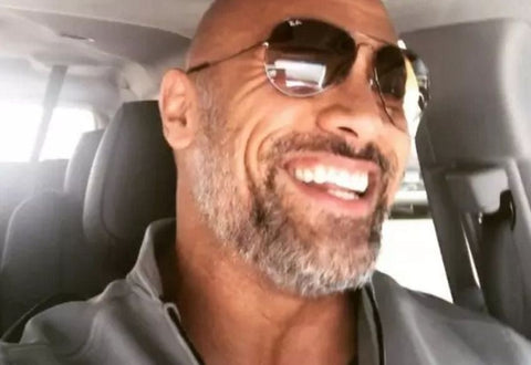 The Rock Even Excels at Growing Facial Hair