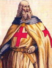 Representation of a templar beard