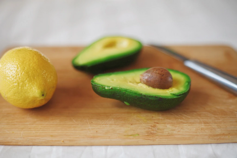 Avocados and Lime and positive foods for beard care