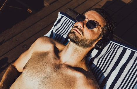 Sunlight can damage your existing beard hair