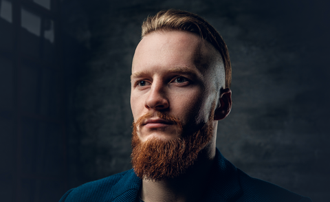 Man with ginger beard