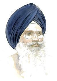 Kesh uncut Sikh beard