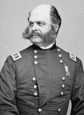 Ambrose Burnside is the origin of sideburns