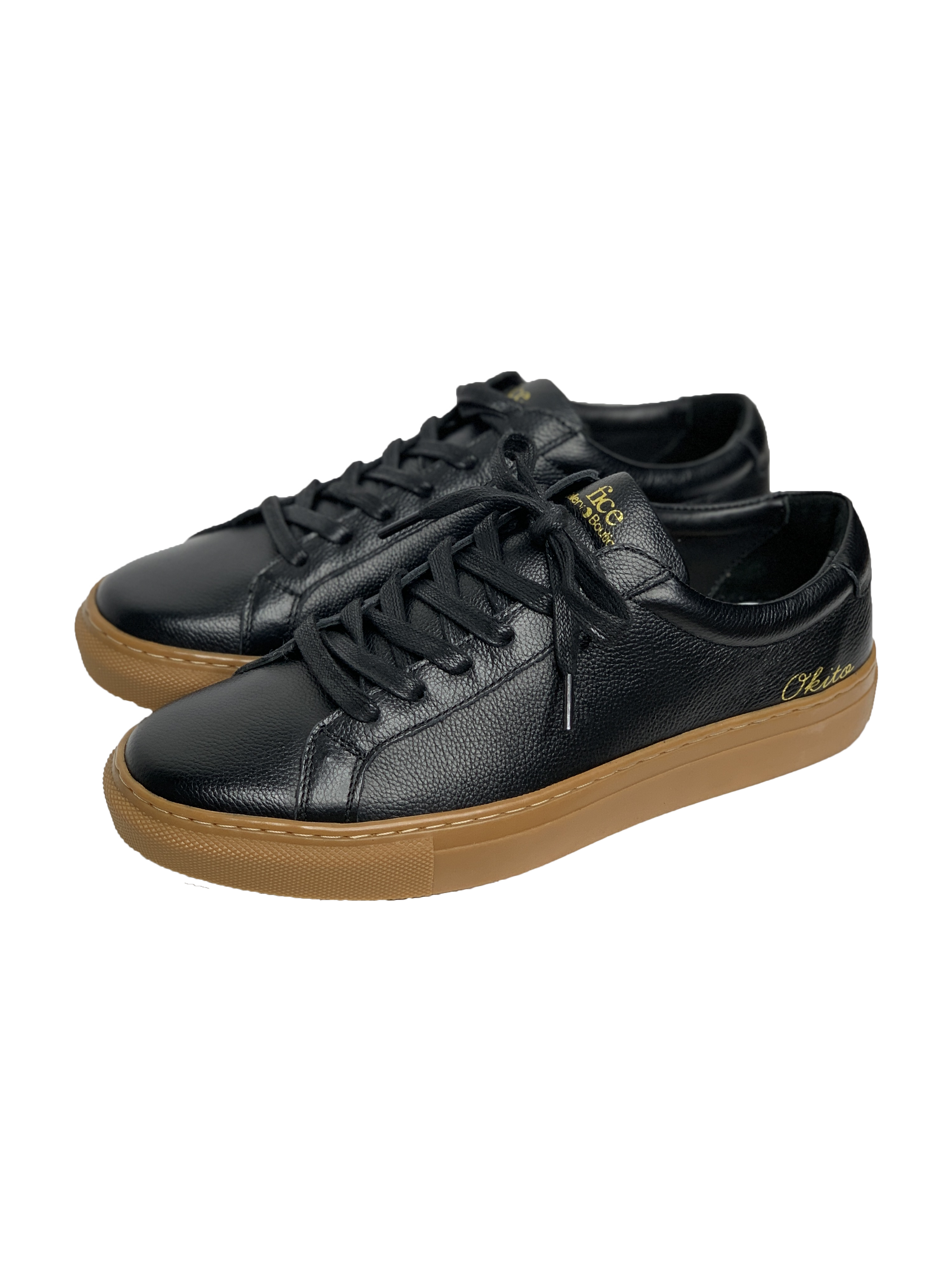 Okito x Fice Gallery Perennial Shoe - Black/Gum