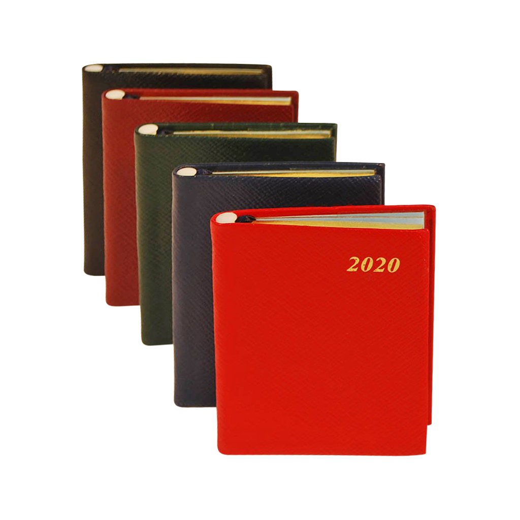 Charing Cross Pocket Diary, Calendar Books, Leather Diary, 2020