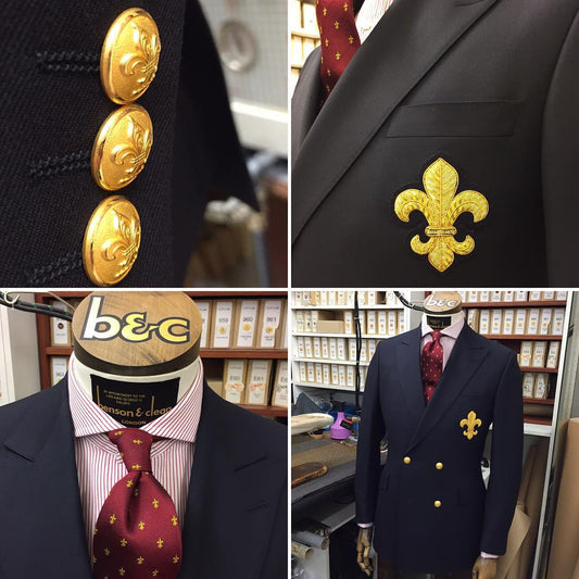 Blazer Buttons - Elegant Custom Blazer Buttons Made in England - in Wa –  STUDIO BURKE DC