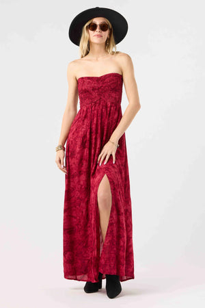 Emilia Maxi-Marbled Ruby - Charyli Stores
