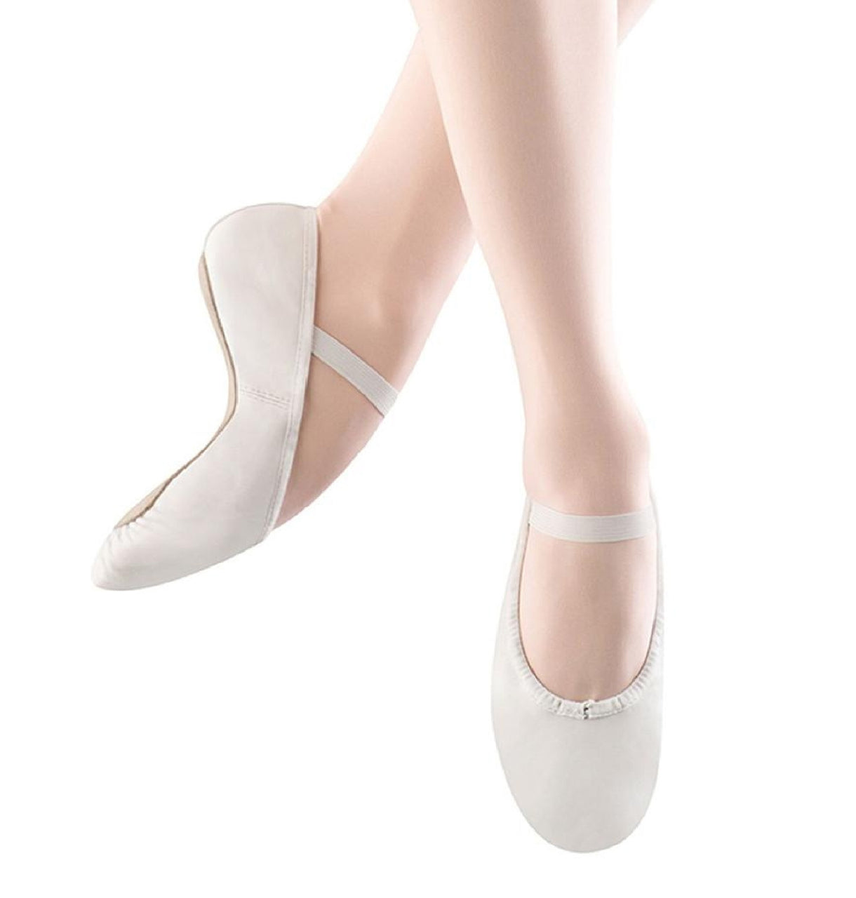 Bloch S0205l Dansoft Ballet Shoe White Ladies The Dance Shop 