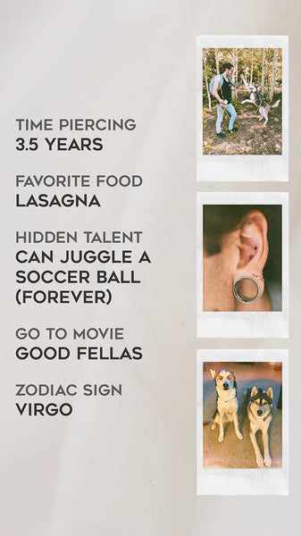 Jake bio for when working at iris piercing studio